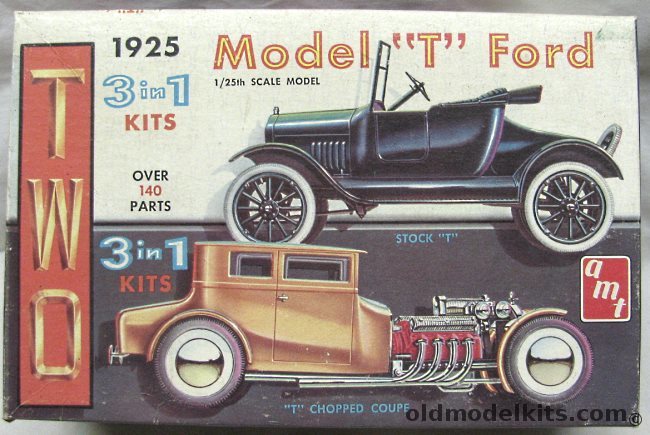 AMT 1/25 1925 Model 'T' Ford, 125-200 plastic model kit